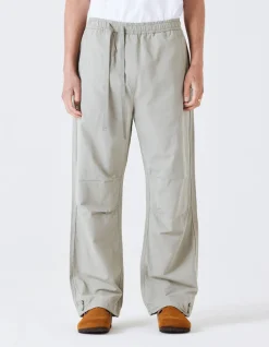 Track Pants*Maharishi 4301 Maha Loose Asym Track Pants Silver Sage