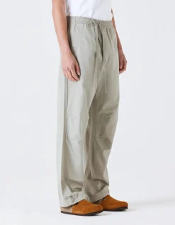Track Pants*Maharishi 4301 Maha Loose Asym Track Pants Silver Sage