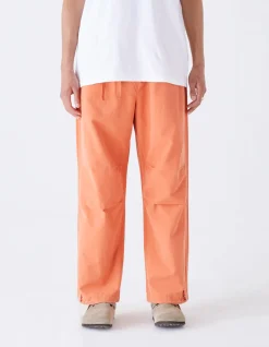 Track Pants*Maharishi 4301 Maha Loose Asym Track Pants Rust