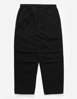 Track Pants*Maharishi 4301 Maha Loose Asym Track Pants Black