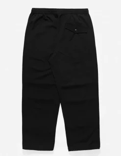 Track Pants*Maharishi 4301 Maha Loose Asym Track Pants Black