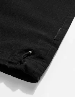 Track Pants*Maharishi 4301 Maha Loose Asym Track Pants Black