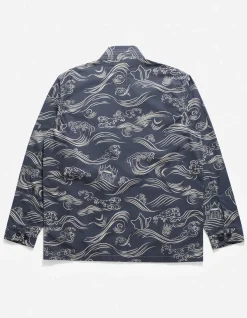 Kimonos*Maharishi 4262 Maha Songkran Hanten Navy