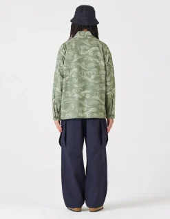 Kimonos*Maharishi 4262 Maha Songkran Hanten Olive