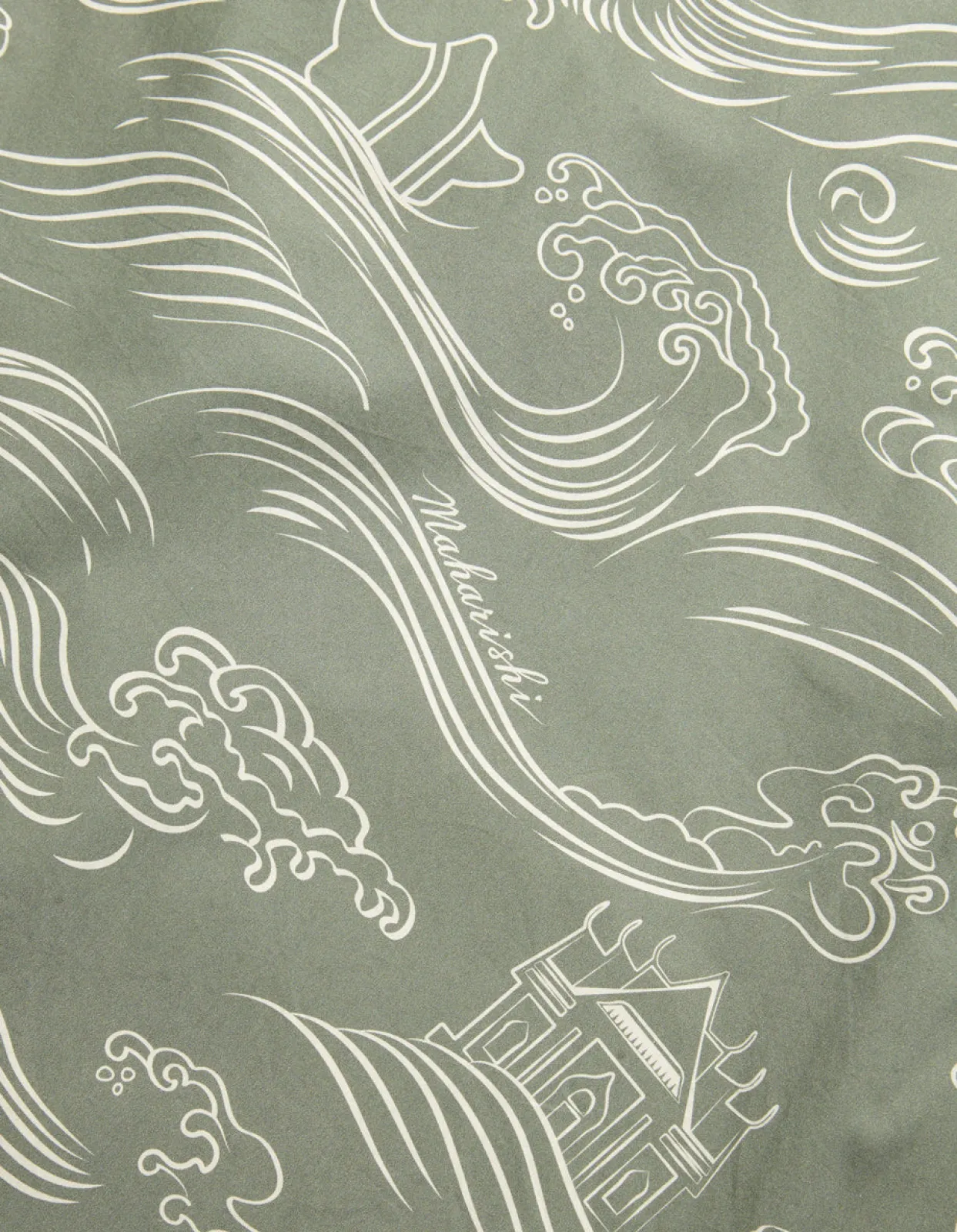 Shirts*Maharishi 4263 Maha Songkran Summer Shirt Olive