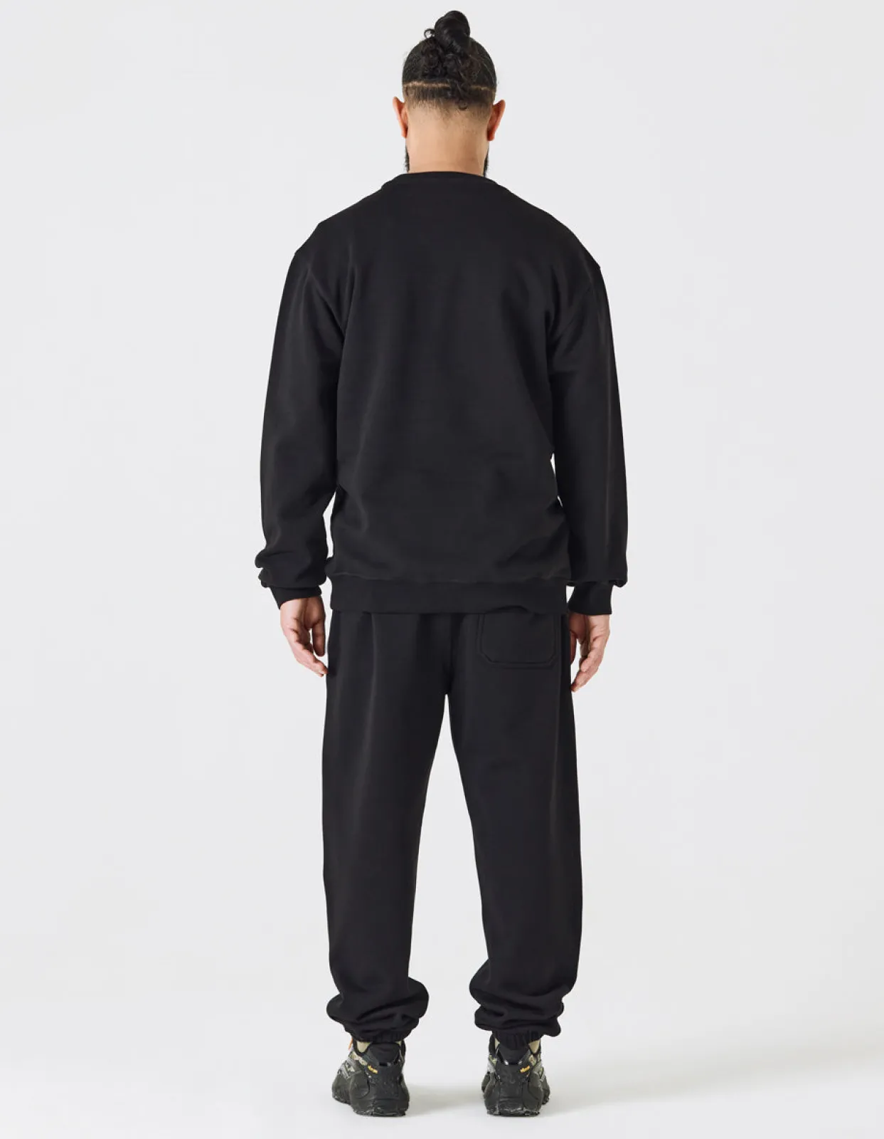 Crew Sweats*Maharishi 1026 Maha Temple Crew Sweat Black