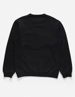 Crew Sweats*Maharishi 1026 Maha Temple Crew Sweat Black