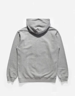Hooded Sweats*Maharishi 1025 Maha Temple Hooded Sweat Grey Marl