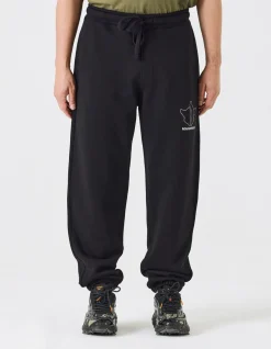 Sweatpants*Maharishi 1027 Maha Temple Sweatpants Black