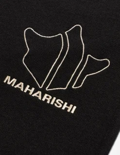 Sweatpants*Maharishi 1027 Maha Temple Sweatpants Black