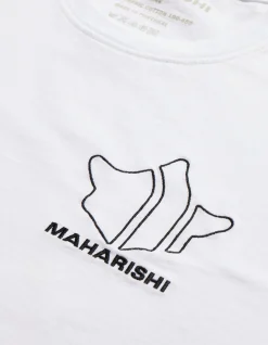 Short Sleeve T-Shirts*Maharishi 1028 Maha Temple T-Shirt White