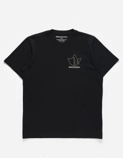 Short Sleeve T-Shirts*Maharishi 1028 Maha Temple T-Shirt Black
