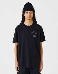 Short Sleeve T-Shirts*Maharishi 1028 Maha Temple T-Shirt Black