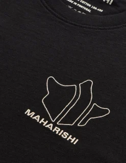 Short Sleeve T-Shirts*Maharishi 1028 Maha Temple T-Shirt Black