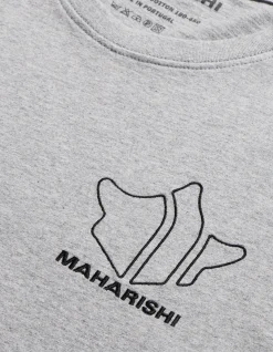Short Sleeve T-Shirts*Maharishi 1028 Maha Temple T-Shirt Grey Marl