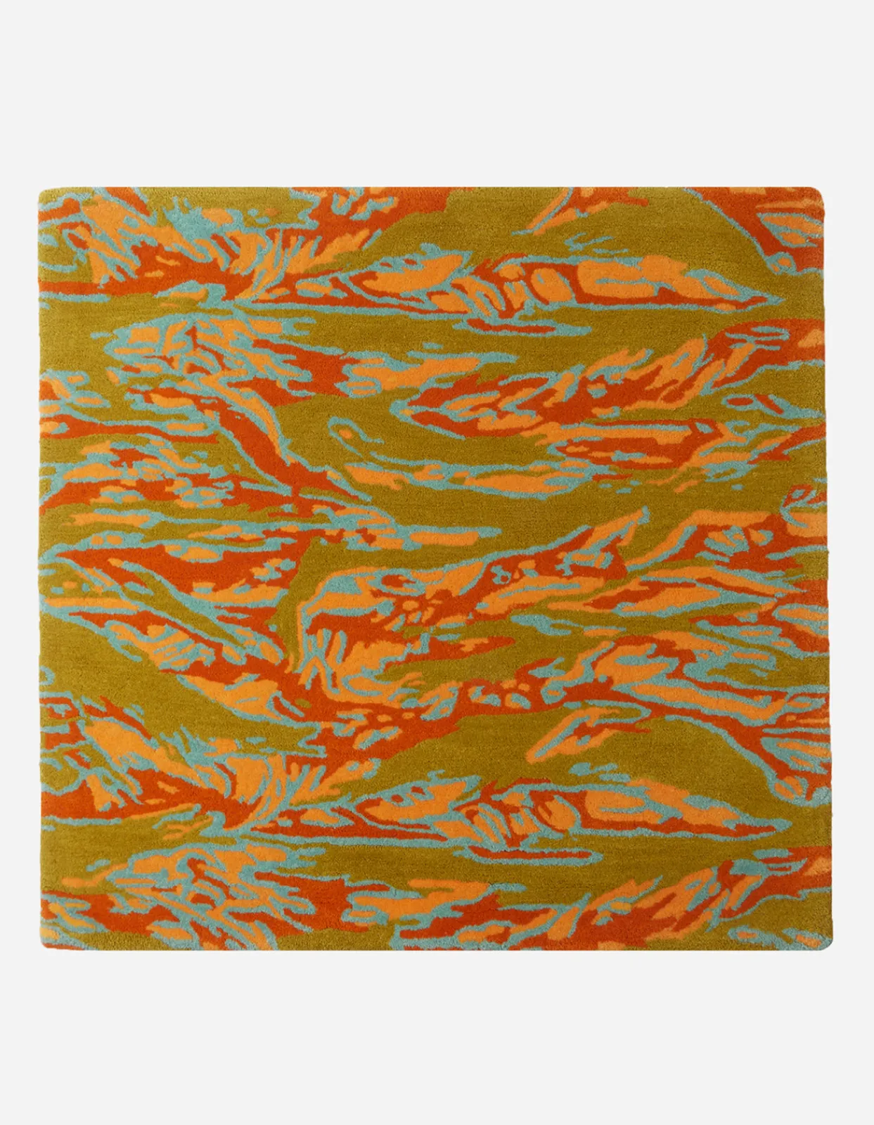 Home*Maharishi 9715 Maha Warhol Tigerskins Rug · 100% Hand-Tufted Wool Warhol Desert