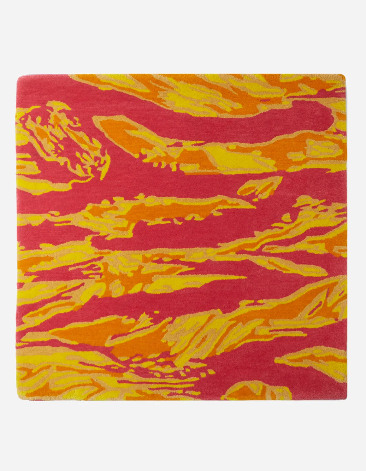 Home*Maharishi 9717 Maha Warhol Tigerskins Rug · 100% Hand-Tufted Wool Warhol Pinkland