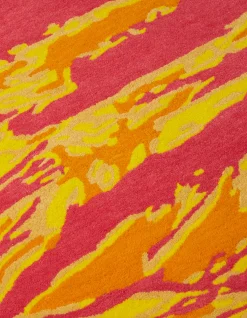 Home*Maharishi 9717 Maha Warhol Tigerskins Rug · 100% Hand-Tufted Wool Warhol Pinkland