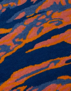 Home*Maharishi 9719 Maha Warhol Tigerskins Rug · 100% Hand-Tufted Wool Warhol Oasis