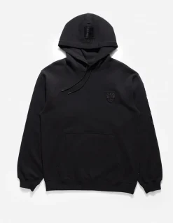 Hooded Sweats*Maharishi 1013 Mahapatchco. Hooded Sweat Black