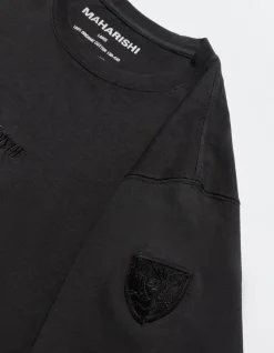 Short Sleeve T-Shirts*Maharishi 1014 Mahapatchco. T-Shirt Black