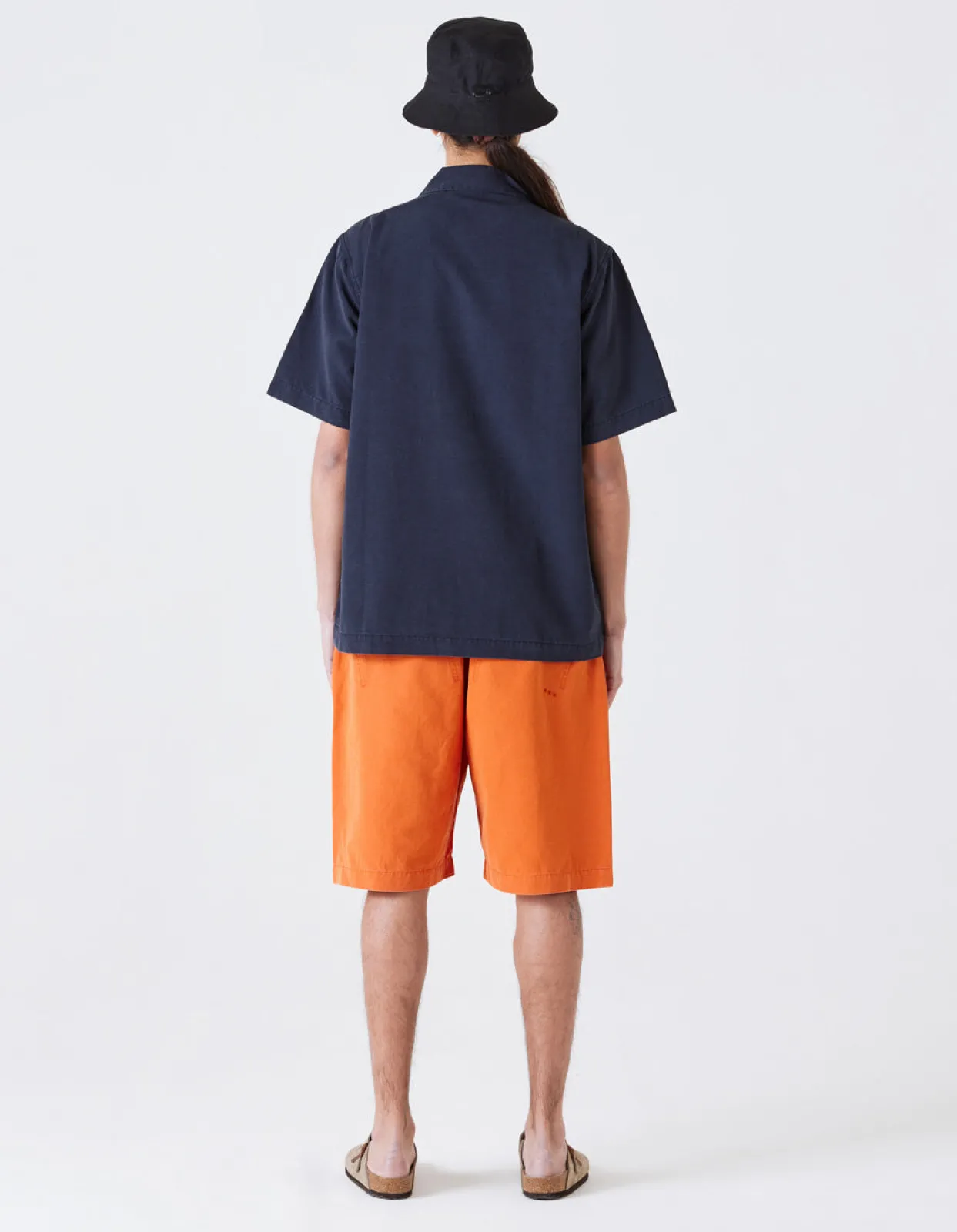 Shirts*Maharishi 4325 Camp Collar Shirt Navy