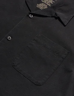 Shirts*Maharishi 4325 Camp Collar Shirt Black