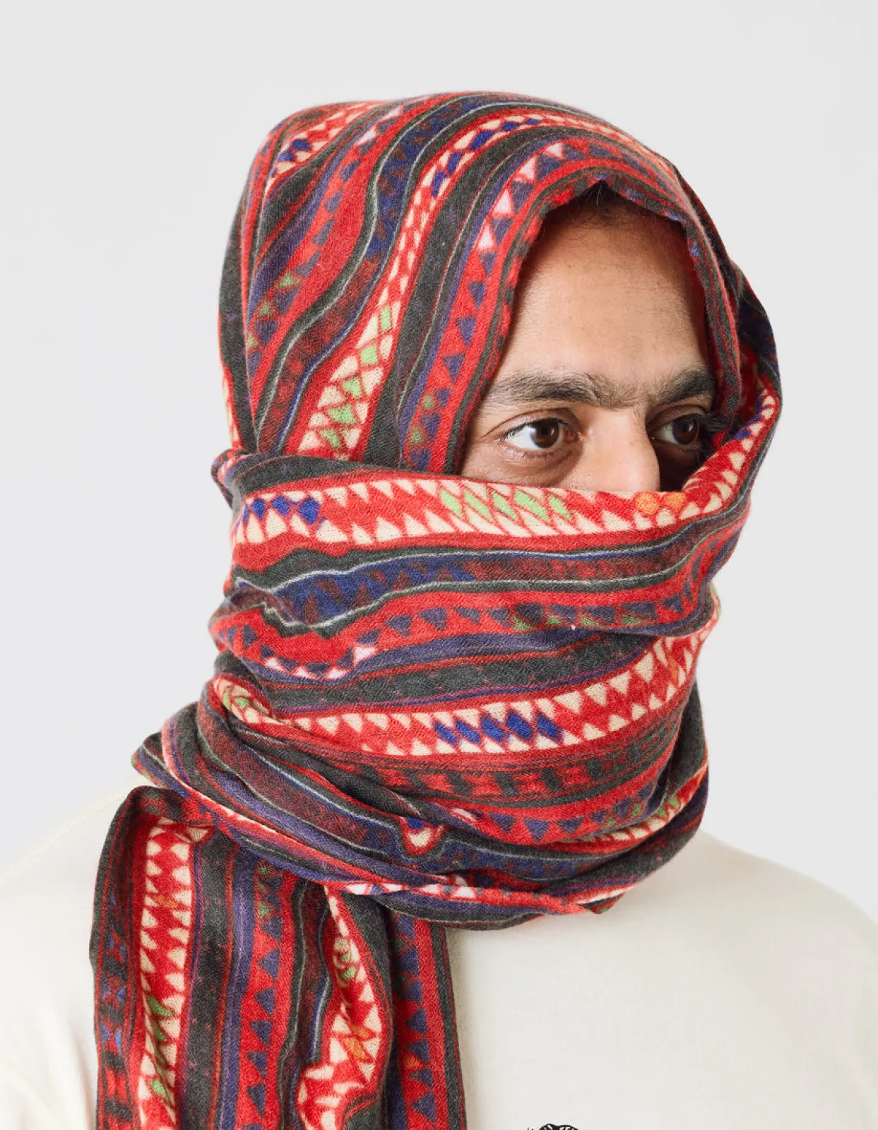 Hats And Scarves*Maharishi 4322 Hilltribe Pashmina Multi