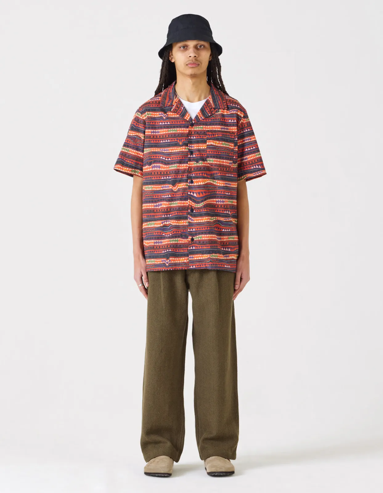 Shirts*Maharishi 4323 Hilltribe Summer Shirt Multi