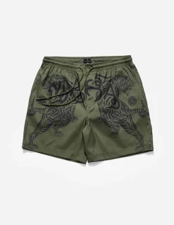 Swim Shorts*Maharishi 1020 Muay Thai Swim Shorts Olive