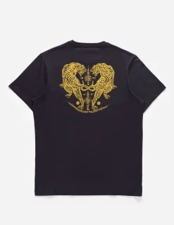 Short Sleeve T-Shirts*Maharishi 1019 Muay Thai T-Shirt Navy