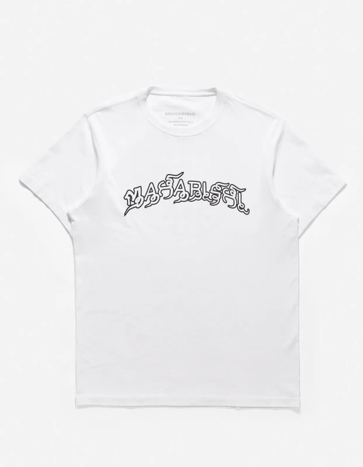 Short Sleeve T-Shirts*Maharishi 1019 Muay Thai T-Shirt White