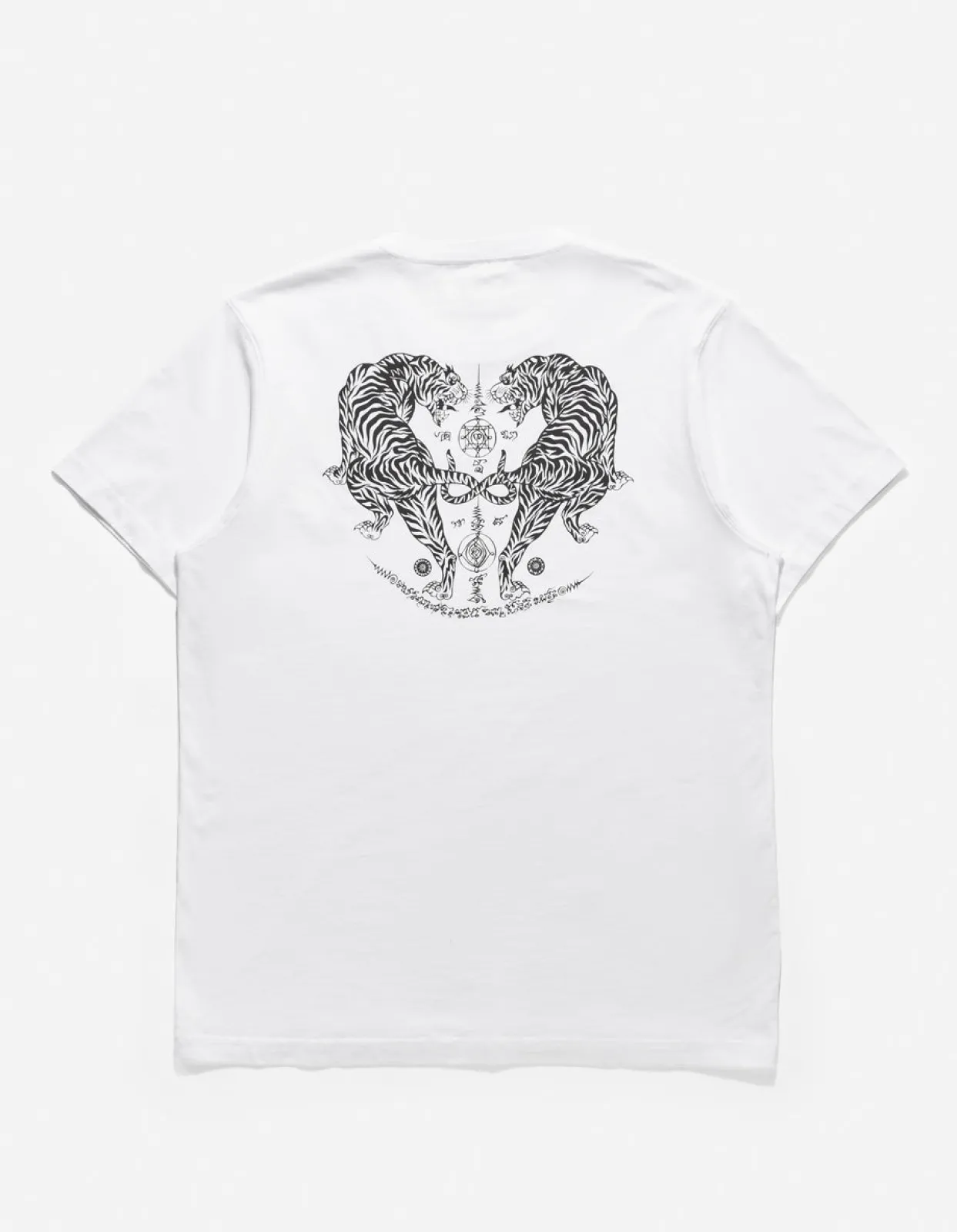 Short Sleeve T-Shirts*Maharishi 1019 Muay Thai T-Shirt White
