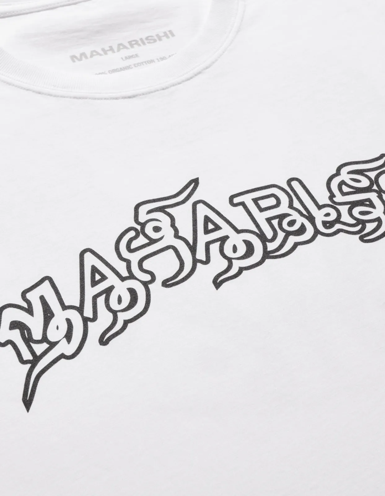 Short Sleeve T-Shirts*Maharishi 1019 Muay Thai T-Shirt White