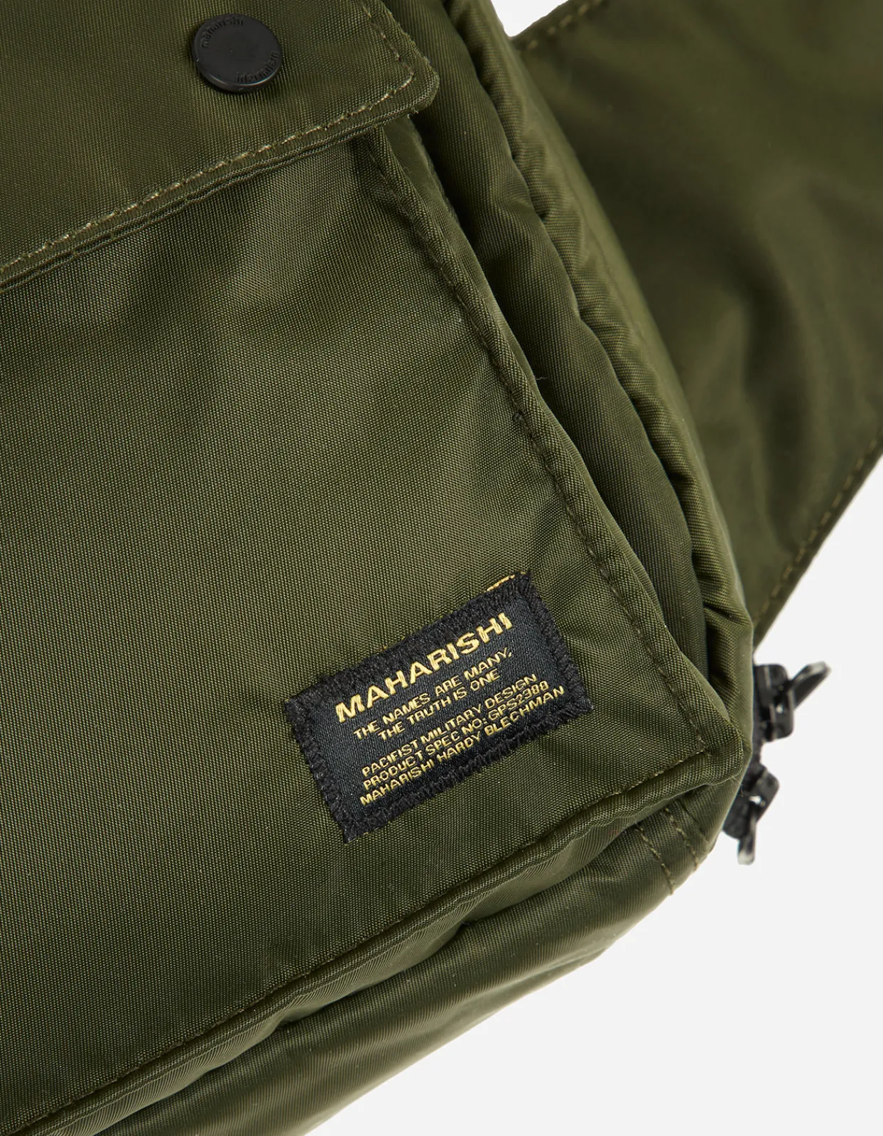 Bags*Maharishi 9636 Travel Waist Bag · 420D Nylon Olive