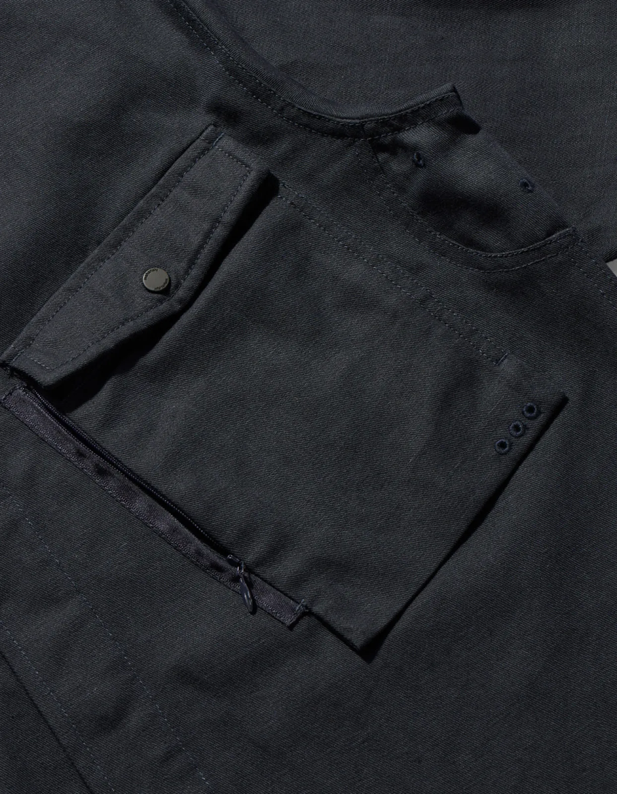 Shirts*Maharishi 7028 Miltype Custom Shirt Navy