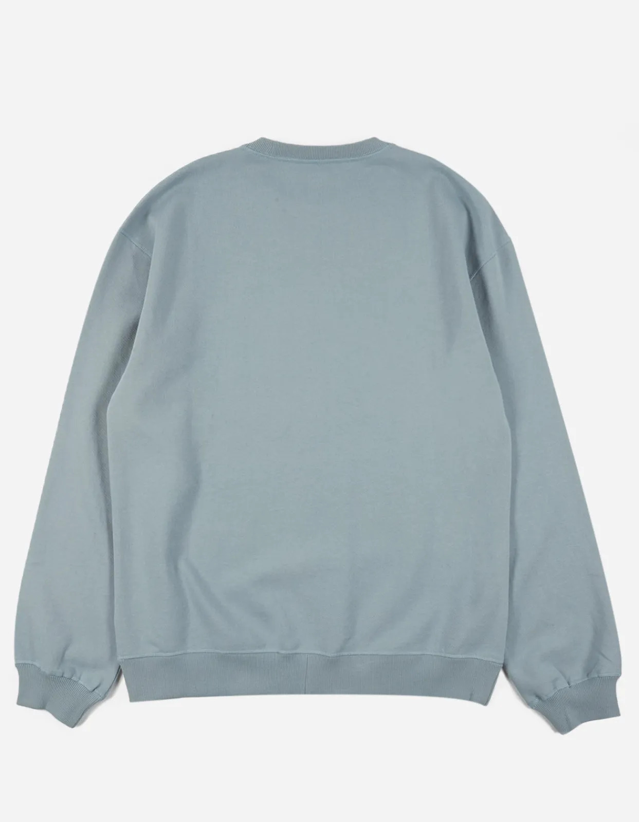 Crew Sweats*Maharishi 7011 Miltype Embroidered Crew Sweat · Organic Sweat 450 Ghost Blue