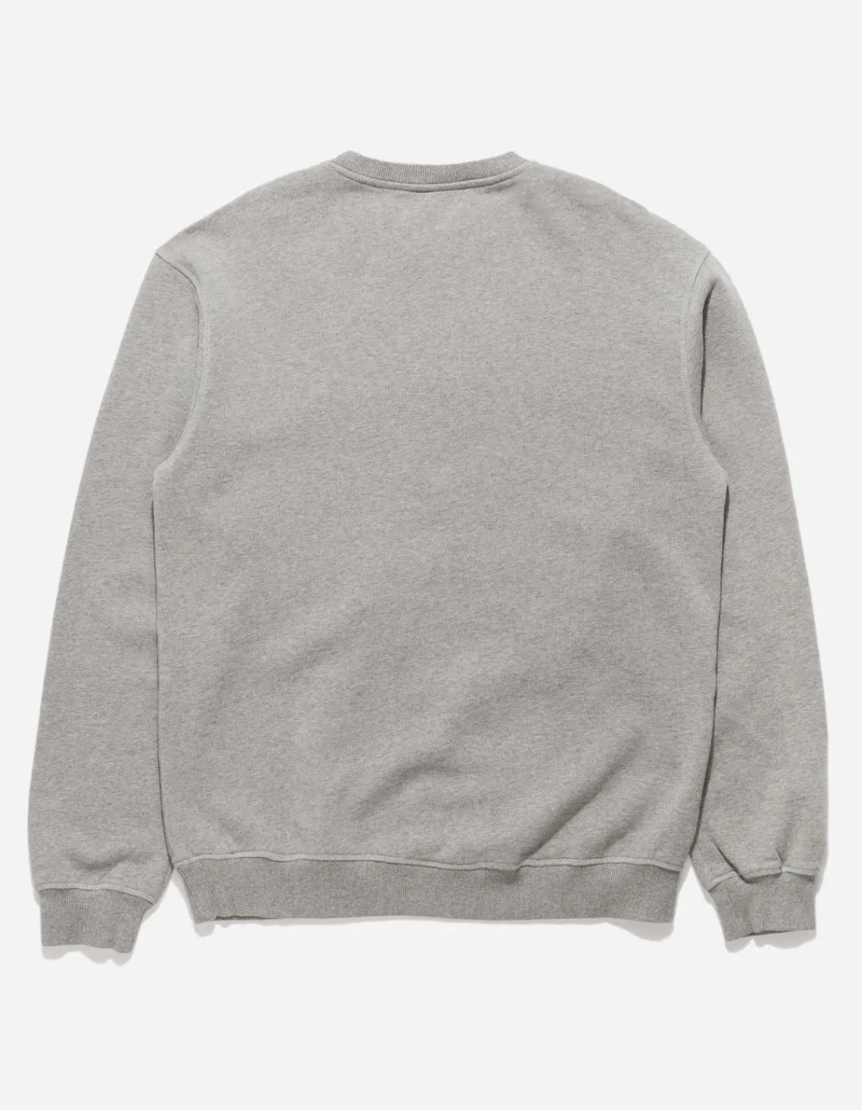 Crew Sweats*Maharishi 7011 Miltype Embroidered Crew Sweat · Organic Cotton Grey Marl