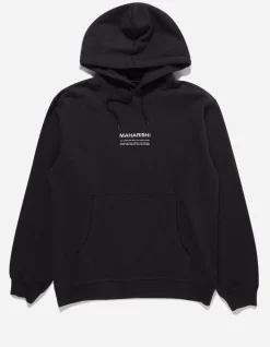 Hooded Sweats*Maharishi 7010 Miltype Embroidered Hooded Sweat · Organic Sweat 450 Navy