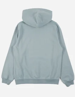 Hooded Sweats*Maharishi 7010 Miltype Embroidered Hooded Sweat · Organic Sweat 450 Ghost Blue