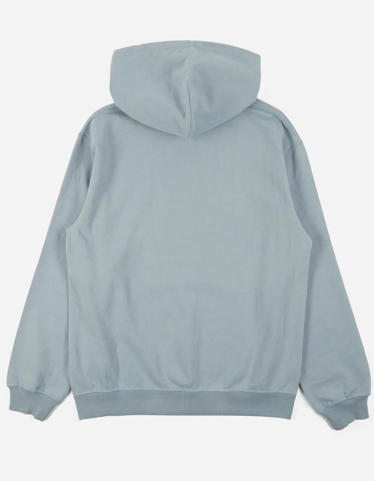 Hooded Sweats*Maharishi 7010 Miltype Embroidered Hooded Sweat · Organic Sweat 450 Ghost Blue