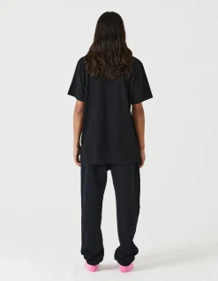 Short Sleeve T-Shirts*Maharishi 9912 Miltype Embroidered T-Shirt Black