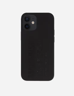 Lifestyle*Maharishi 9353 Miltype Iphone 12/12 Pro Case · Laser Etched Silicone Black