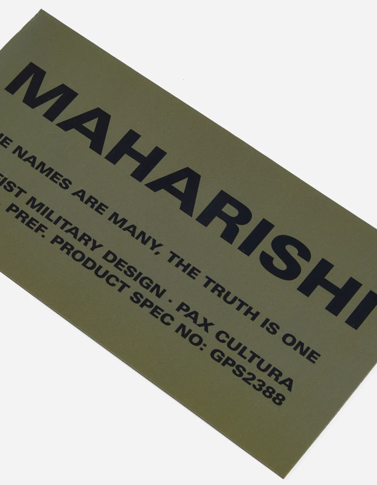 Lifestyle*Maharishi 9449 Miltype Magnet Multi