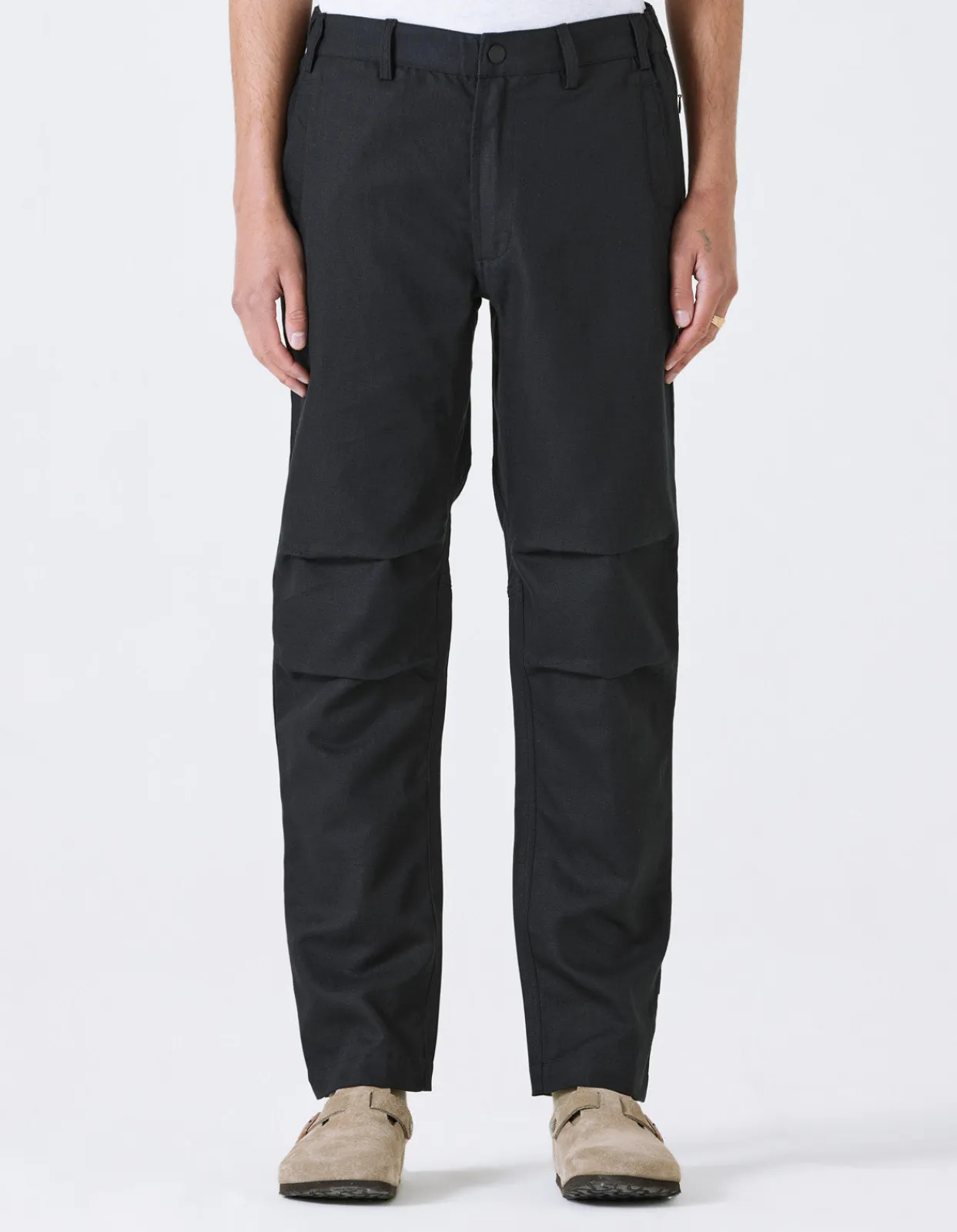 Utility Pants*Maharishi 7024 Miltype Organic Custom Pants Black