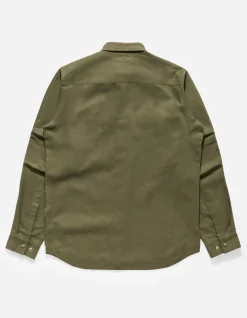 Shirts*Maharishi 7028 Miltype Organic Custom Shirt Mil Olive