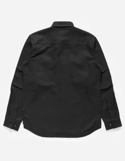 Shirts*Maharishi 7028 Miltype Organic Custom Shirt Black