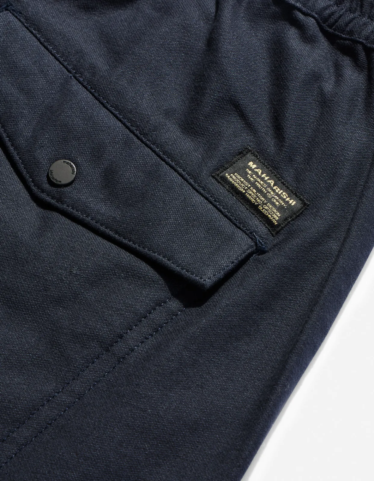 Track Pants*Maharishi 7027 Miltype Organic Track Pants Navy