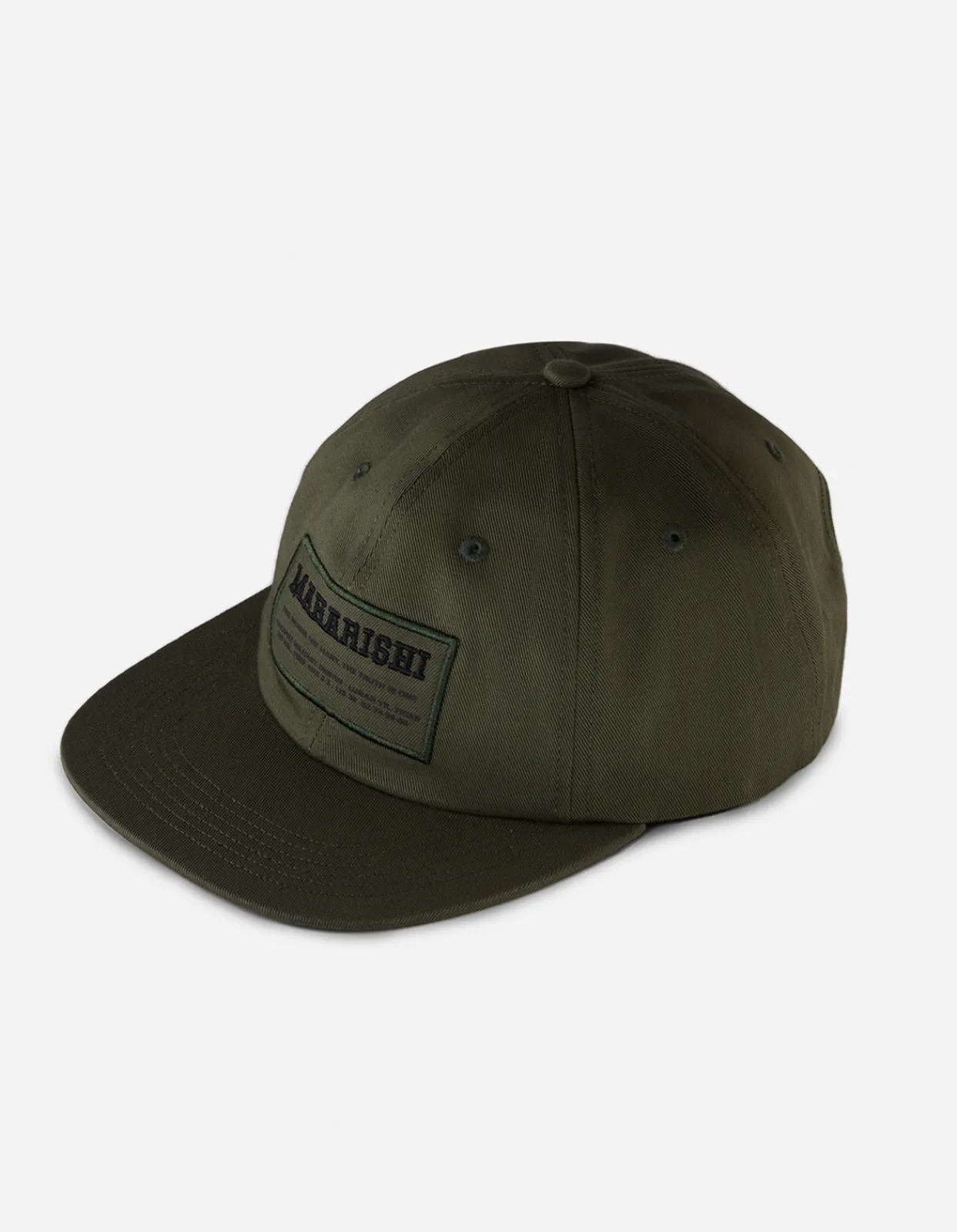 Hats And Scarves*Maharishi 9478 Miltype 6-Panel Cap Olive
