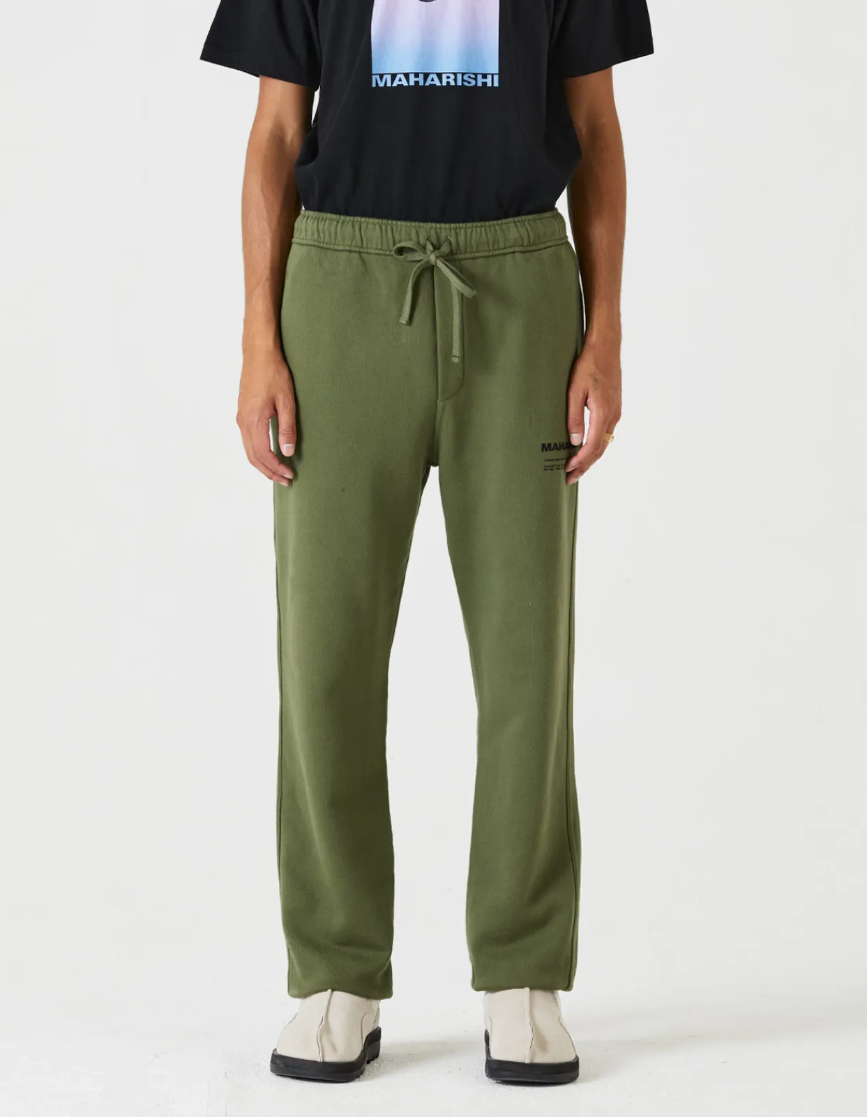 Sweatpants*Maharishi 9916 Miltype Sweatpants Olive Og-107F